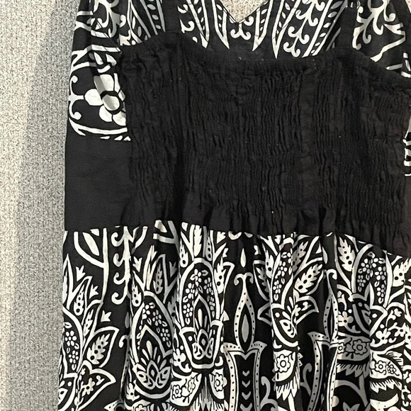 Jackpot black and‎ white boho dress - Picture 5 of 7